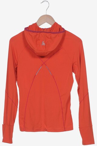ODLO Sweatshirt & Zip-Up Hoodie in S in Orange