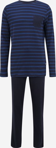 jbs Long Pajamas in Blue: front