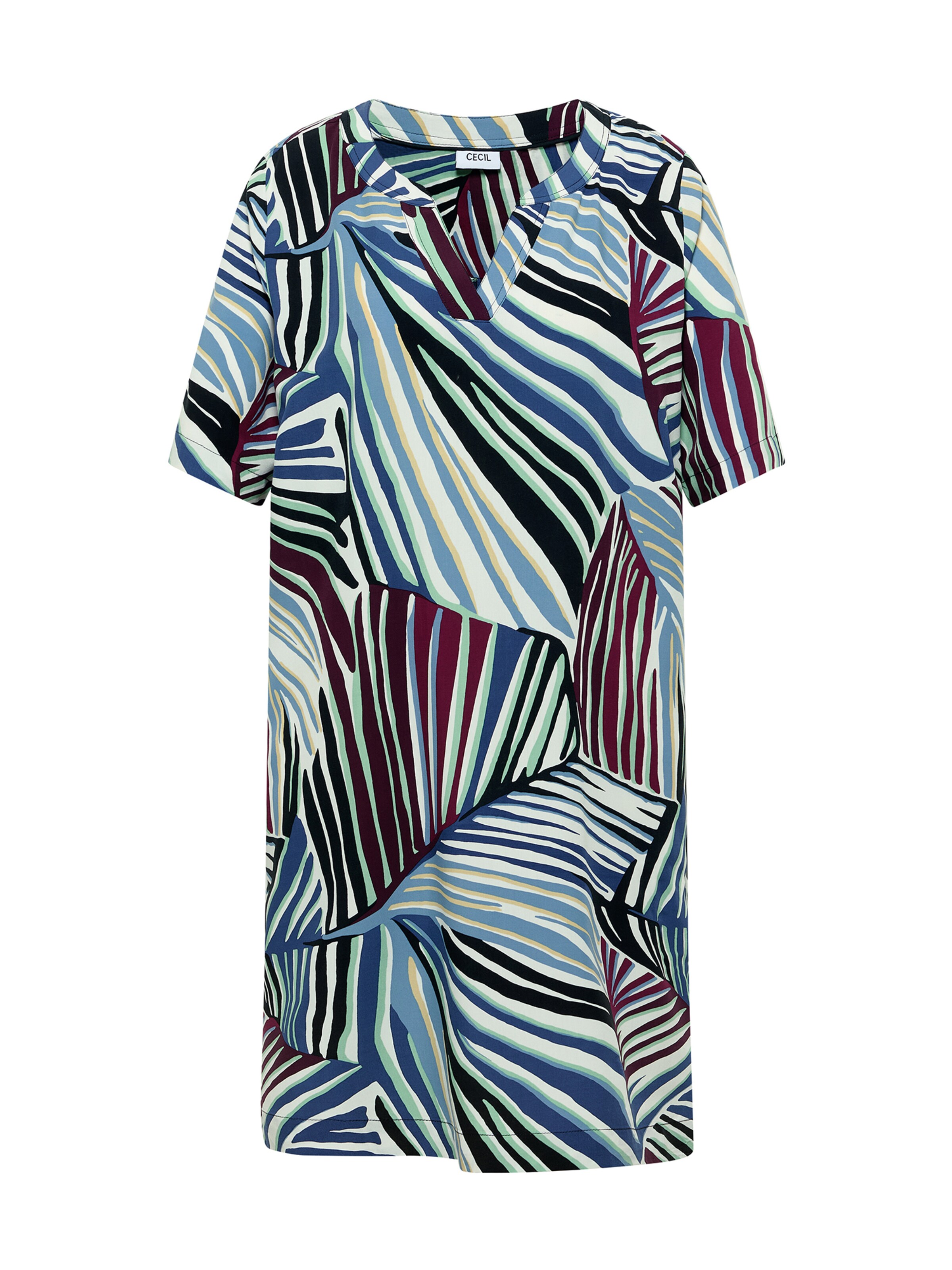 Rochie de la CECIL pe verde: față