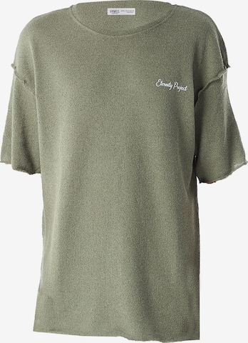 Tricou de la VAMOS CLO pe verde: față