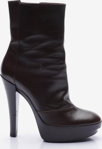 Louis Vuitton Dress Boots in 38,5 in Brown: front