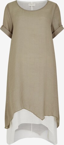 Apricot Dress in Brown: front