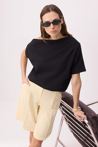 Trendyol Футболка в Черный: спереди