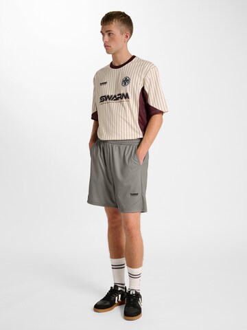 Hummel Loosefit Broek in Grijs