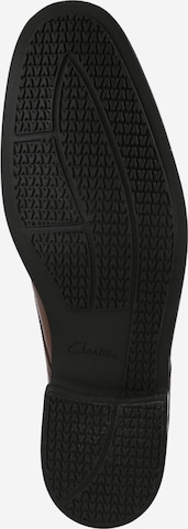 CLARKS Snøresko 'Howard Walk' i brun