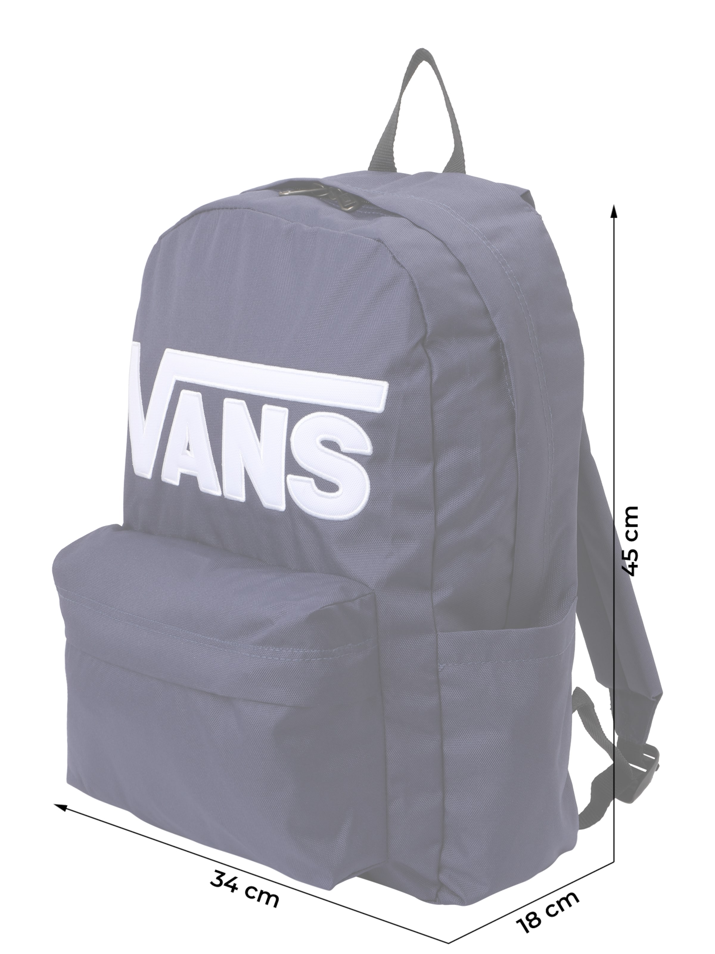 VANS Nahrbtnik 'OLD SKOOL' | modra barva