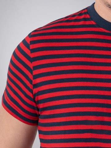 PANTONECLO Shirt 'Pantoneclo Men’s Crew Neck Short Sleeve T-Shirt' in Red