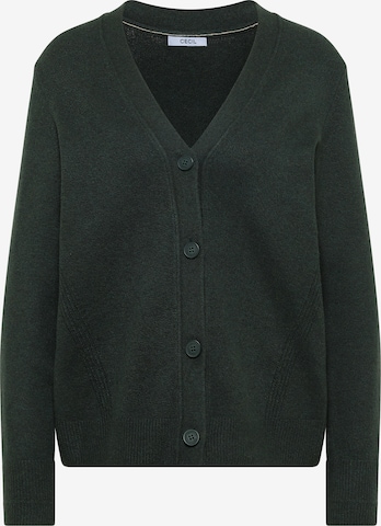 CECIL Strickjacke in Grün: Vorderseite