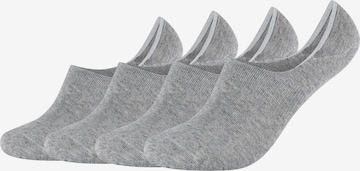 camano Ankle Socks in Grey: front