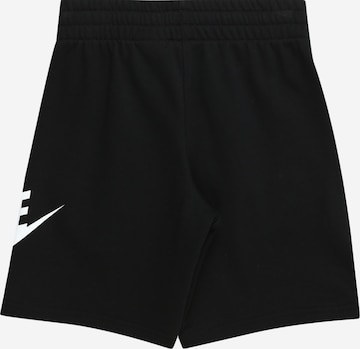 Nike Sportswear Lużny krój Spodnie 'Club Fleece' w kolorze czarny