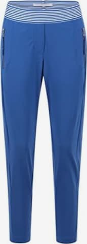 Raffaello Rossi Tapered Pants in Blue: front