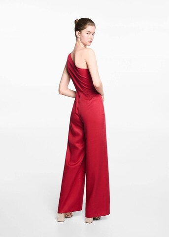 MANGO TEEN Dungarees 'Granate' in Red