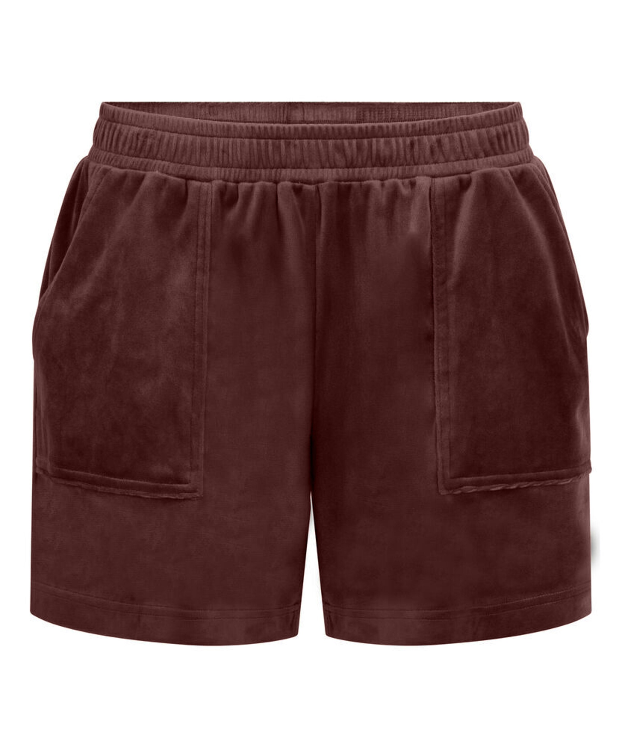 Hunkemöller Shorty en S en marron, Vue avec produit