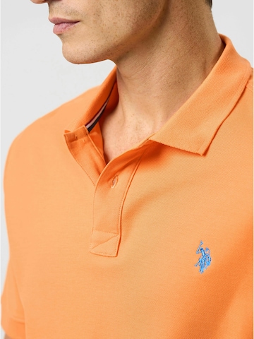 U.S. POLO ASSN. Overhemd 'Alfred' in Oranje
