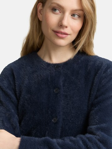 TOM TAILOR Gebreid vest in Blauw
