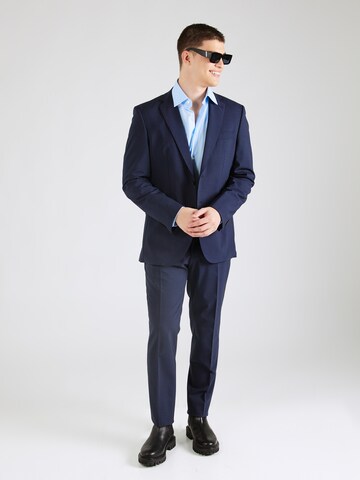 Coupe regular Chemise 'Joe' BOSS en bleu