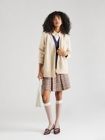 PIECES Knit cardigan 'PCEllen' in White
