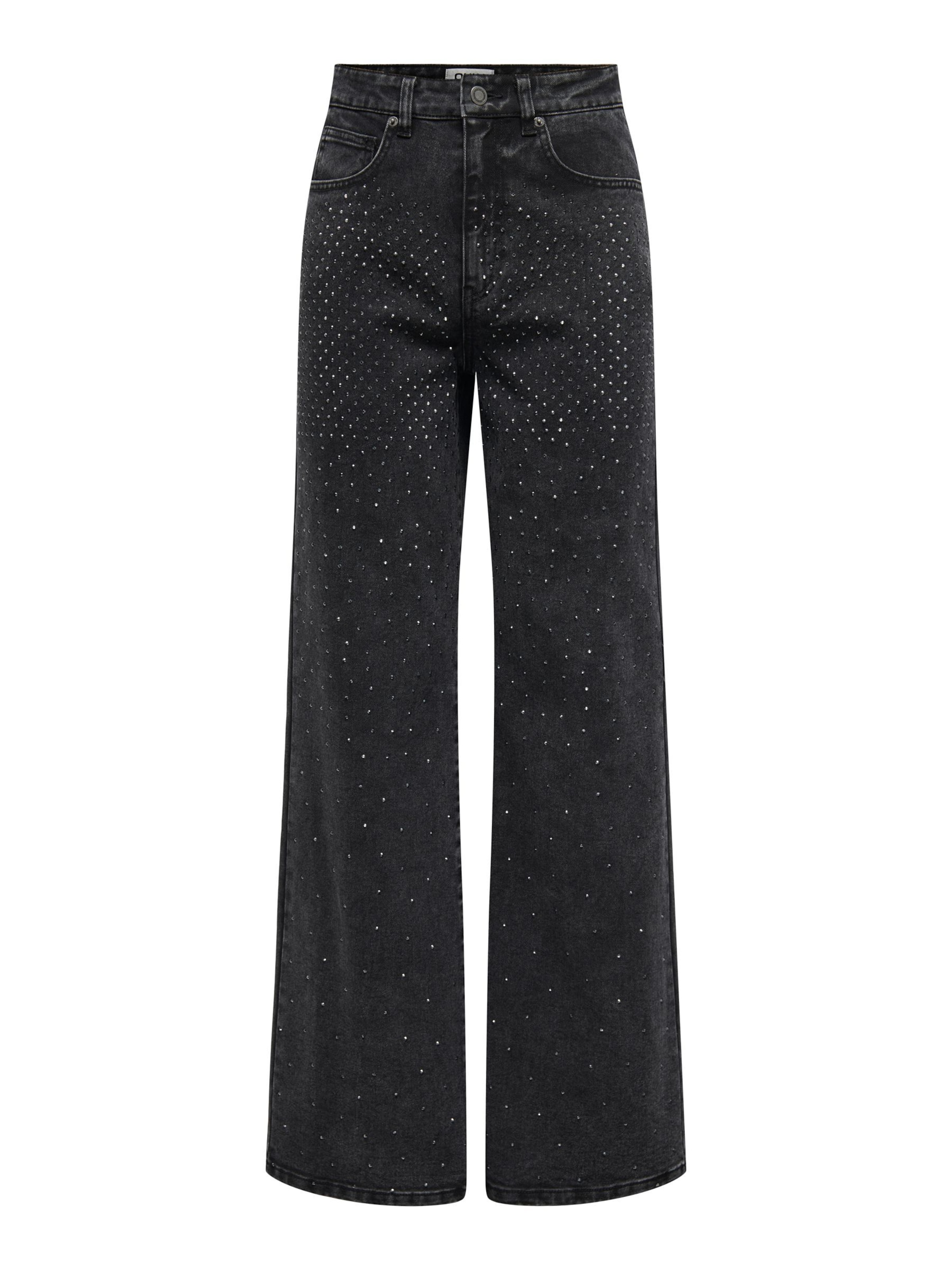 Regular Jean 'HOPE' Only Tall en noir : devant