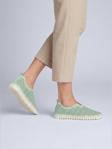 Slip on 'Tulip3275' ILSE JACOBSEN en vert : devant