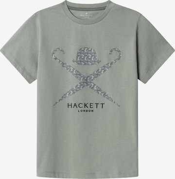 Maglietta 'Tiger' di Hackett London in verde: frontale