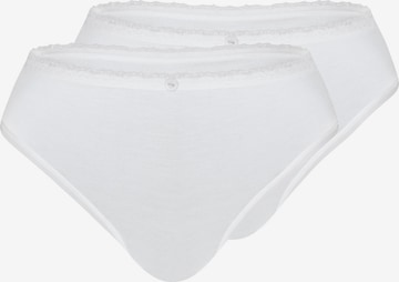 sassa Thong 'STRIPE RANGE' in White: front