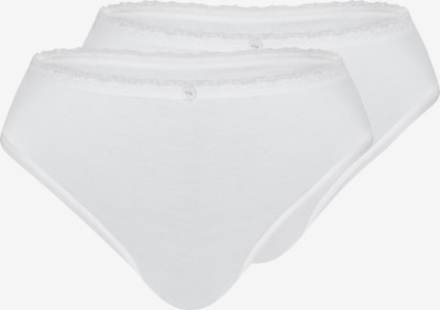 sassa String 'STRIPE RANGE' en blanc naturel, Vue avec produit