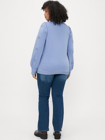 ONLY Carmakoma - Sudadera 'CARFemme' en azul