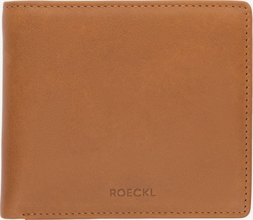 Roeckl Wallet in Brown: front