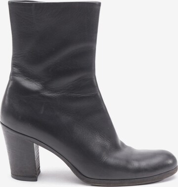 JIL SANDER Dress Boots in 38 in Black: front