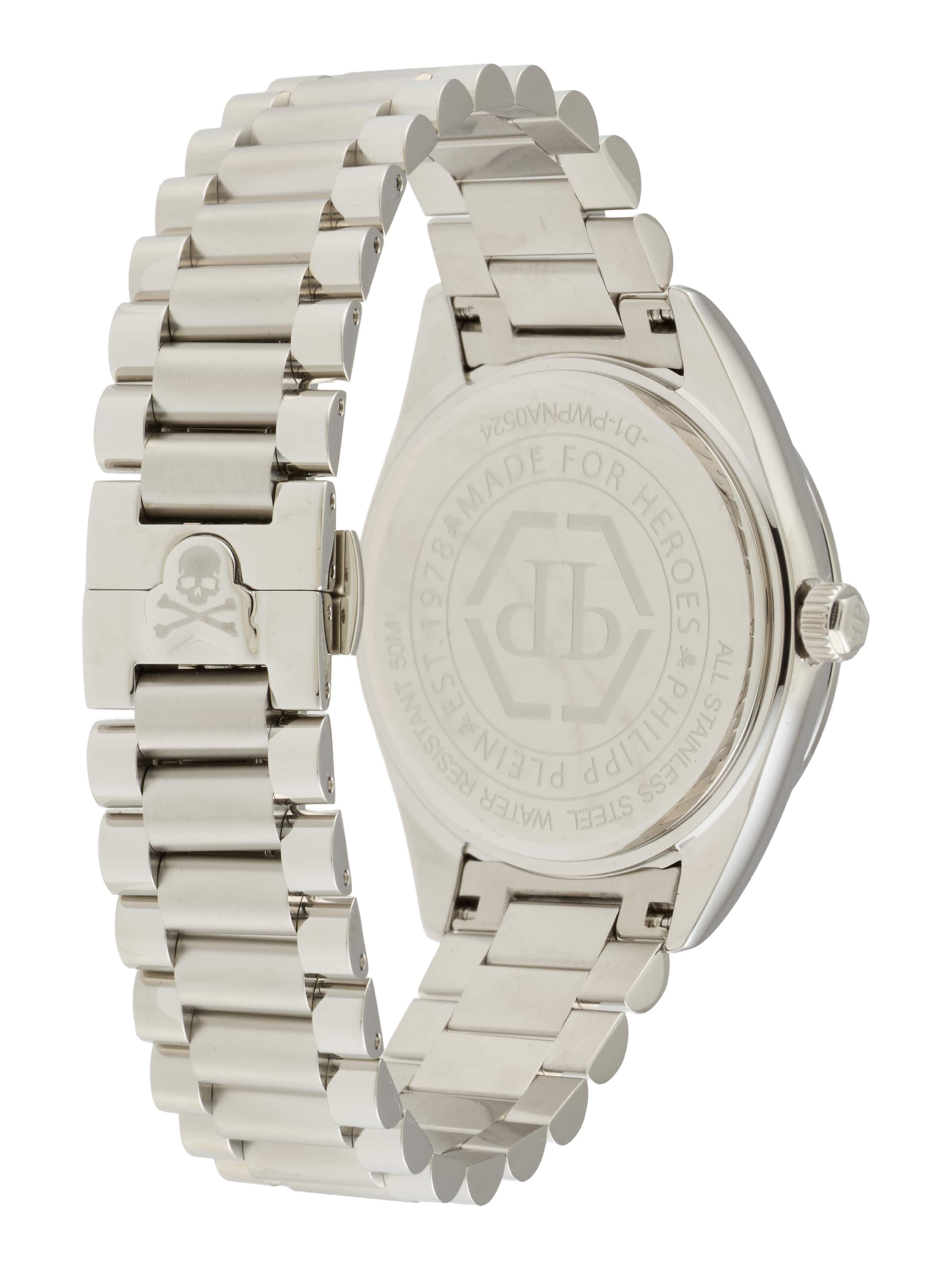 Philipp Plein Analogové hodinky – stříbrná