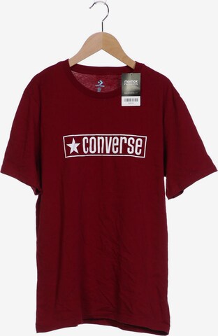 CONVERSE T-Shirt M in Rot: predná strana