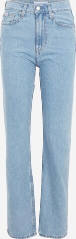 Calvin Klein Jeans Wide leg Jeans i blå: framsida