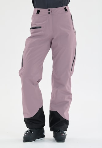 SLOPE Loose fit Workout Pants 'Zuki' in Purple: front