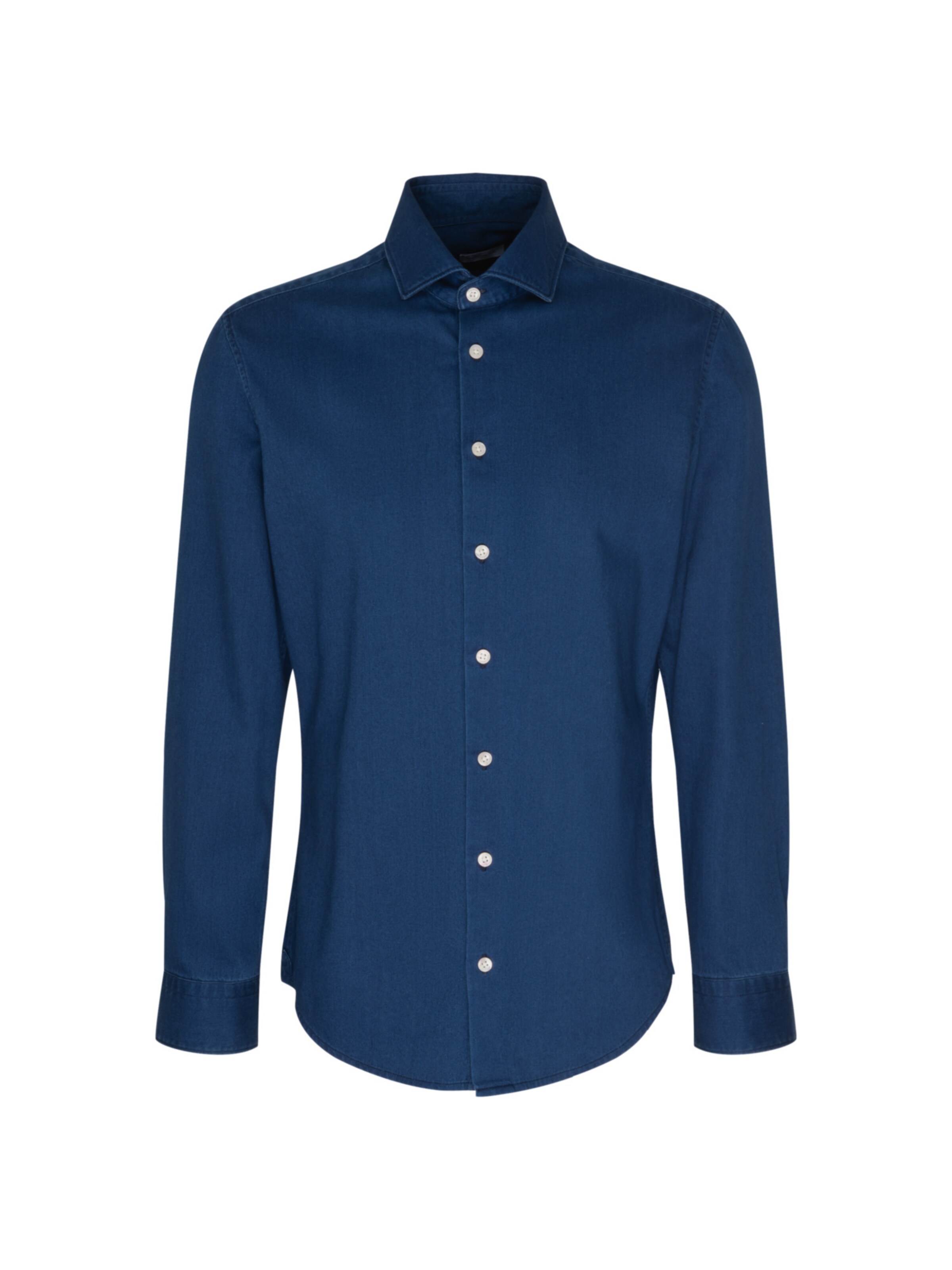 SEIDENSTICKER Slim fit Overhemd in Blauw: voorkant