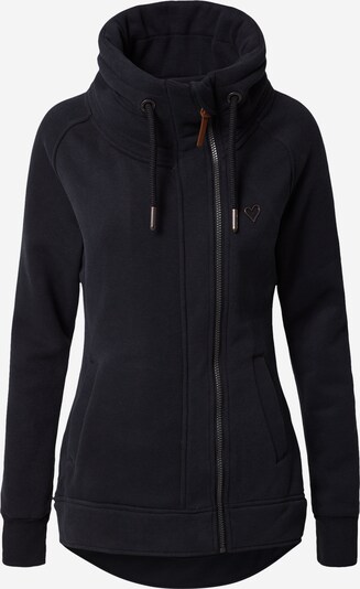 Alife and Kickin Sweat jacket 'Meryl' in Night blue / Brown, Item view