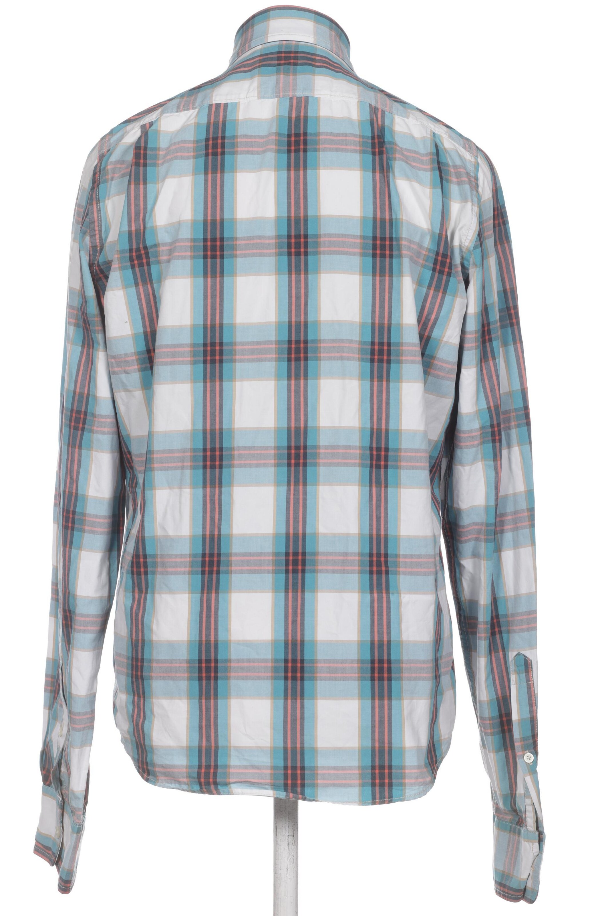 HOLLISTER Button Up Shirt in L in Blue