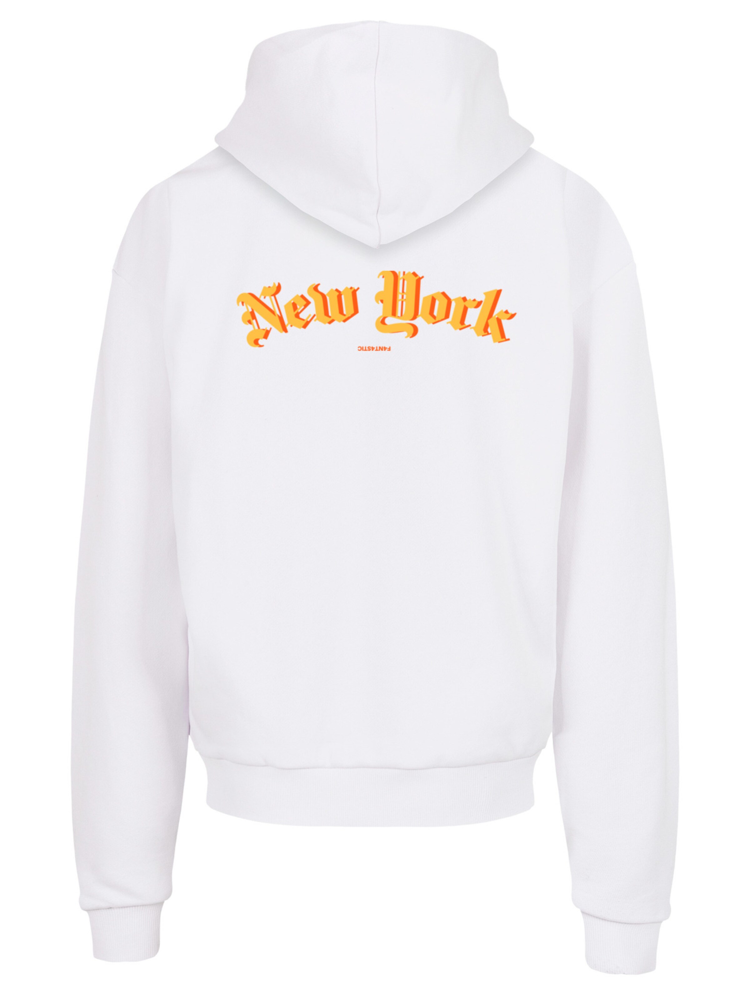 F4NT4STIC Sweatshirt 'THE STREETS OF THE WORLD' in Wit