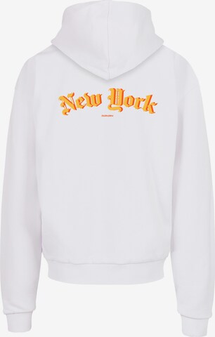 Sweat-shirt 'THE STREETS OF THE WORLD' F4NT4STIC en blanc