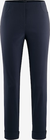 STEHMANN Slimfit Pyjamabroek 'Igor' in Blauw: voorkant