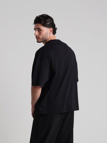 Avenue Atelier T-shirt 'Avenue Atelier Basic Boxy T-Shirt' i svart