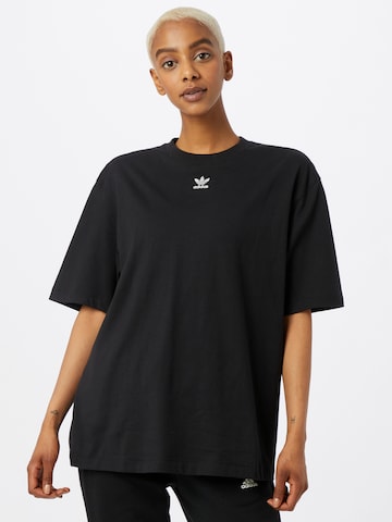 T-shirt 'Adicolor Essentials' ADIDAS ORIGINALS en noir : devant