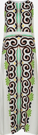 Ana Alcazar Kleid 'Zebea' in limette / jade / schwarz / weiß, Produktansicht