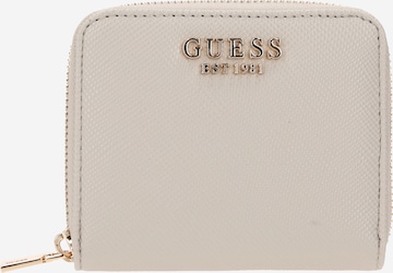 GUESS Wallet 'LAUREL' in Grey: front