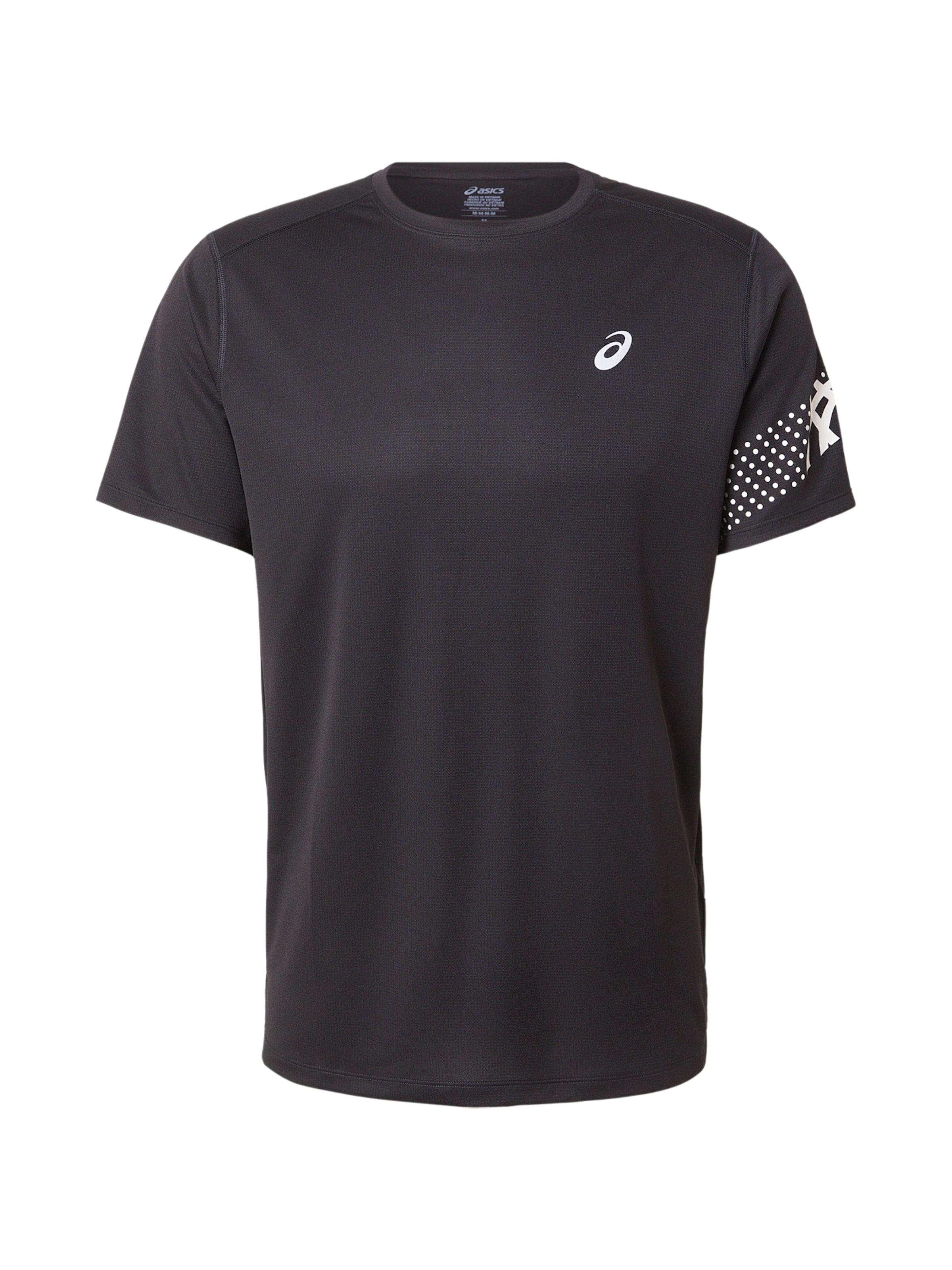 ASICS Performance Shirt in Black: front
