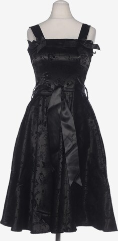 Hell Bunny Dress in S in Black: front