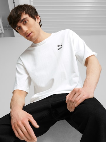 PUMA Shirt 'Better Clasics' in White: front