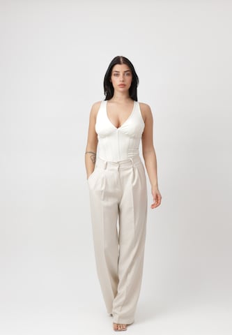 Elara Bluse in Beige