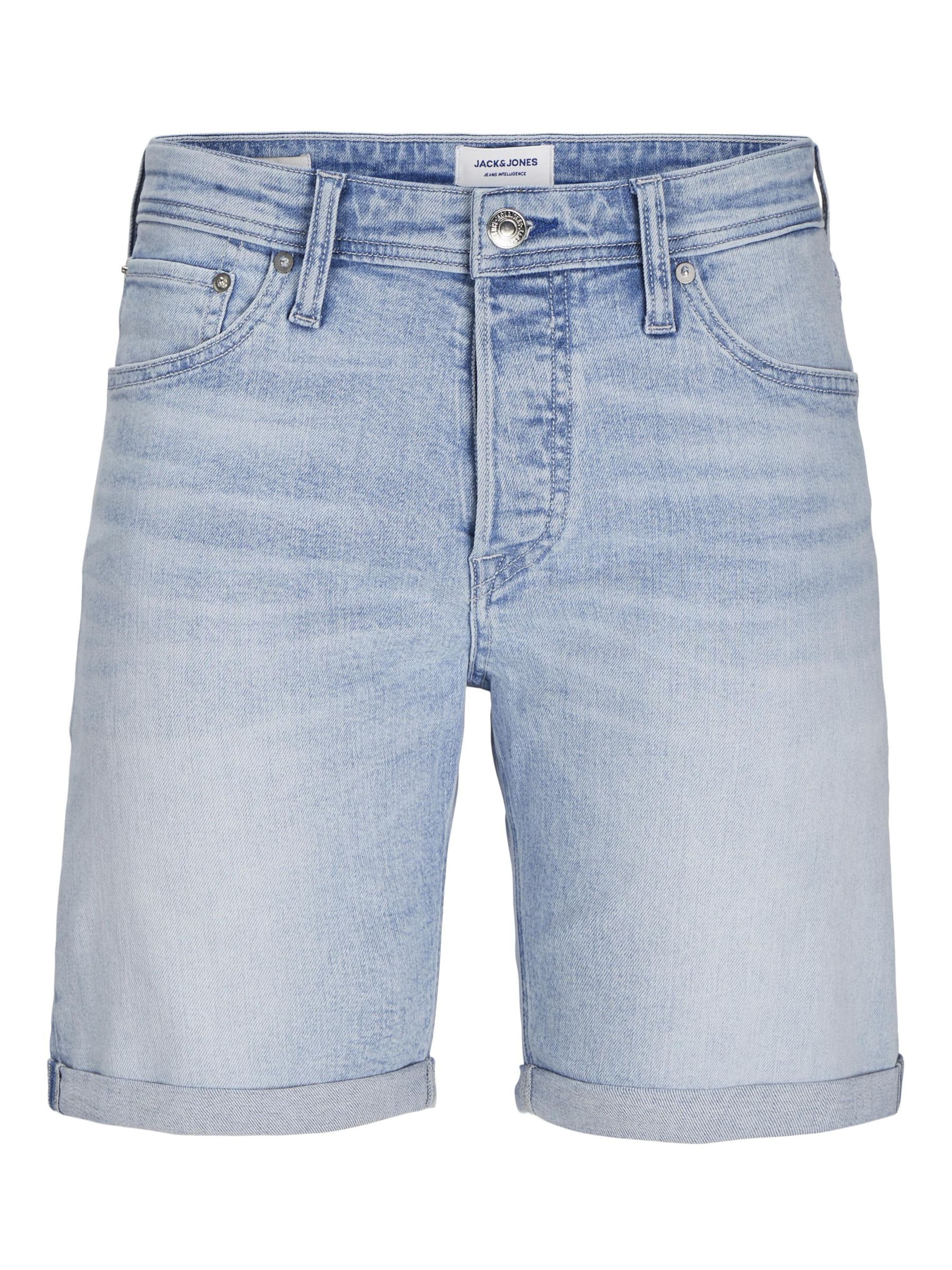 Regular Jean 'JJIRick JJIOriginal' JACK & JONES en bleu : devant