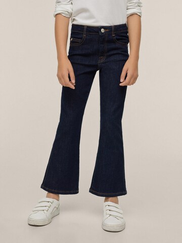 MANGO KIDS Flared Jeans in Blue: front