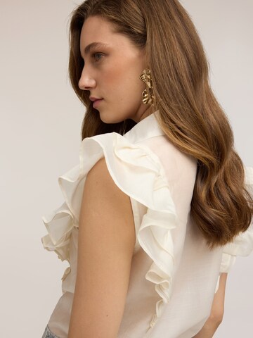 MOTIVI Blouse in Wit